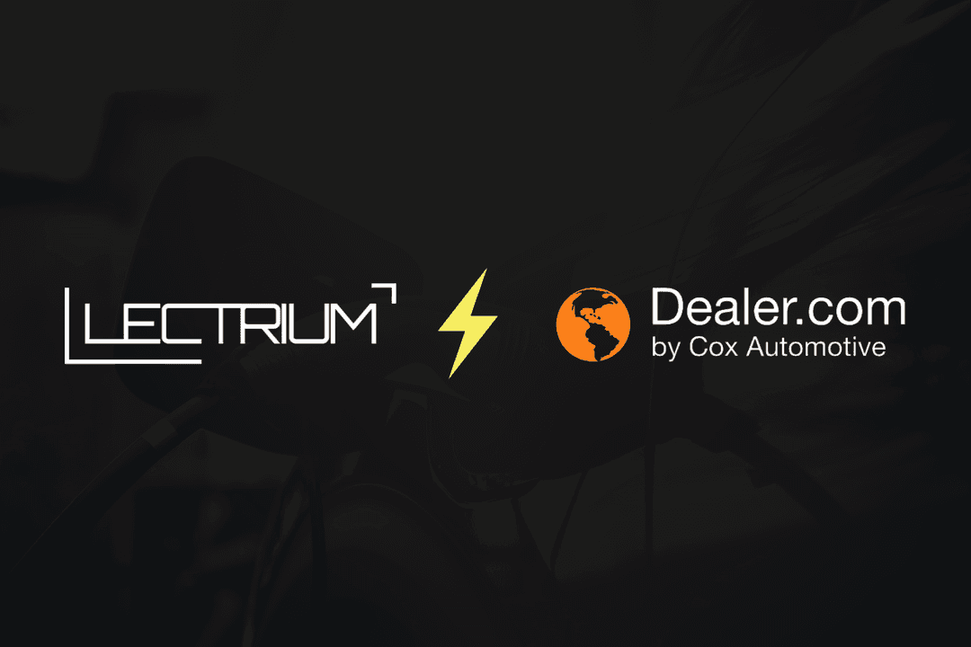 Lectrium and Dealer.com logos with black background